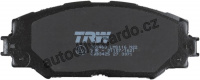 Sada brzdových destiček TRW GDB3425 - TOYOTA RAV 4