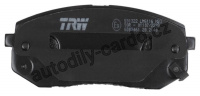 Sada brzdových destiček TRW GDB3461 - KIA CARENS III 06-