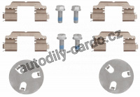 Sada brzdových destiček TRW GDB3407 - HONDA CIVIC VII 06-