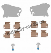 Sada brzdových destiček TRW GDB3445 - HONDA CR-V III 07