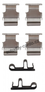 Sada brzdových destiček TRW GDB3358 - DAIHATSU CUORE