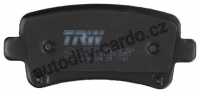Sada brzdových destiček TRW GDB1784 - OPEL INSIGNIA 08-