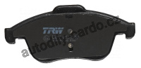 Sada brzdových destiček TRW GDB1790 - RENAULT SCENIC 09-