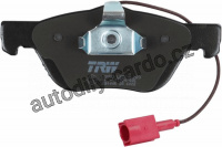 Sada brzdových destiček TRW GDB1445 - LANCIA LYBRA, ALFA ROMEO 147