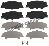 Sada brzdových destiček TRW GDB3648