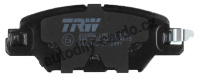 Sada brzdových destiček TRW (GDB2163)