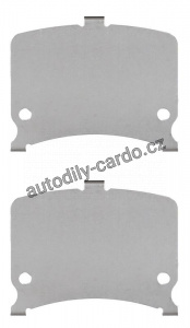 Sada brzdových destiček TRW GDB3582