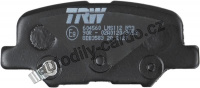 Sada brzdových destiček TRW GDB3583