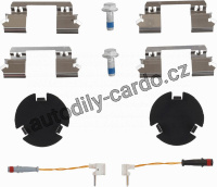 Sada brzdových destiček TRW GDB1542 - MERCEDES W211 E