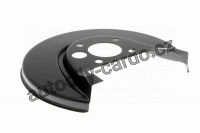 Ochranný plech brzdový kotouč levé zadní kolo VAICO V10-3891