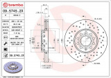 Brzdový kotouč BREMBO 09.5745.2X