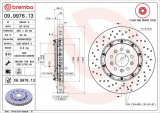 Brzdový kotouč BREMBO 09.9976.13