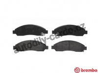 Sada brzdových destiček BREMBO P34005 - ISUZU Sada brzdových destiček BREMBO P34005 - ISUZU