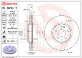 Brzdový kotouč BREMBO 09.7808.11 - MERCEDES-BENZ