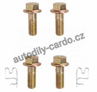 Sada brzdových destiček TRW GDB1584 - MITSUBISHI COLT