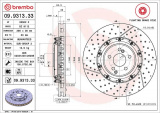 Brzdový kotouč BREMBO 09.9313.33
