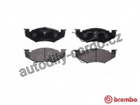 Sada brzdových destiček BREMBO P11020 - CHRYSLER Sada brzdových destiček BREMBO P11020 - CHRYSLER