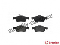 Sada brzdových destiček BREMBO P61110 - PEUGEOT