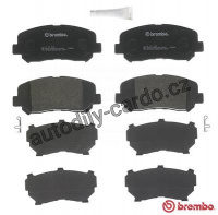 Sada brzdových destiček BREMBO P37019 - JEEP Sada brzdových destiček BREMBO P37019 - JEEP