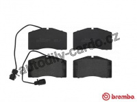 Sada brzdových destiček BREMBO P85053 - AUDI