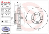 Brzdový kotouč BREMBO 09.9354.10 - DAF