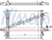 Chladič motoru NISSENS 65613A
