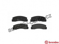 Sada brzdových destiček BREMBO P41002 - LADA