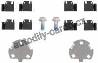 Sada brzdových destiček TRW GDB1842 - FIAT PUNTO EVO 09-