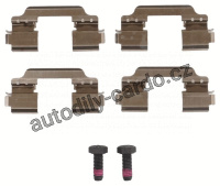 Sada brzdových destiček TRW GDB1630 - MERCEDES W169 A