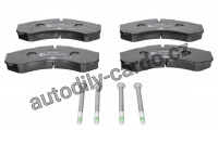 Sada brzdových destiček ATE 13.0460-4966 (AT 604966) - IVECO, RENAULT TRUCKS