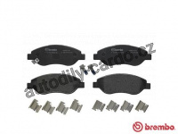 Sada brzdových destiček BREMBO P59053 - OPEL Sada brzdových destiček BREMBO P59053 - OPEL