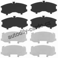 Sada brzdových destiček TRW GDB3328 - SUBARU FORESTER Sada brzdových destiček TRW GDB3328 - SUBARU FORESTER