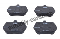 Sada brzdových destiček ATE 13.0460-6914 (AT 606914) - AUSTIN, ROVER Sada brzdových destiček ATE 13.0460-6914 (AT 606914) - AUSTIN, ROVER