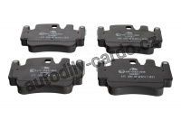 Sada brzdových destiček ATE 13.0460-4987 (AT 604987) - PORSCHE