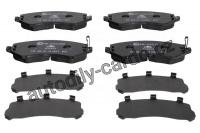 Sada brzdových destiček ATE 13.0460-2899 (AT 602899) - CHRYSLER, JEEP