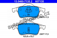 Sada brzdových destiček ATE 13.0460-7135 (AT 607135) - VOLVO