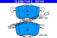 Sada brzdových destiček ATE 13.0460-7145 (AT 607145) - VOLVO