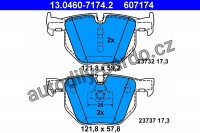 Sada brzdových destiček ATE 13.0460-7174 (AT 607174) - BMW