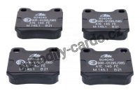 Sada brzdových destiček ATE 13.0460-4040 (AT 604040) - OPEL, SAAB