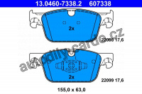 Sada brzdových destiček ATE 13.0460-7338 (AT 607338)