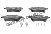 Sada brzdových destiček ATE 13.0460-3978 (AT 603978) - CITROËN, PEUGEOT Sada brzdových destiček ATE 13.0460-3978 (AT 603978) - CITROËN, PEUGEOT