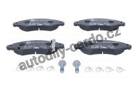 Sada brzdových destiček ATE 13.0460-3995 (AT 603995) - OPEL, SUZUKI