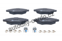 Sada brzdových destiček ATE 13.0460-3975 (AT 603975) - PEUGEOT