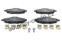 Sada brzdových destiček ATE 13.0460-3847 (AT 603847) - PEUGEOT Sada brzdových destiček ATE 13.0460-3847 (AT 603847) - PEUGEOT