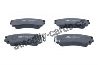 Sada brzdových destiček ATE 13.0460-5808 (AT 605808) - NISSAN