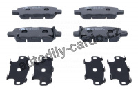 Sada brzdových destiček ATE 13.0460-5843 (AT 605843) - NISSAN