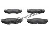 Sada brzdových destiček ATE 13.0460-5881 (AT 605881) - NISSAN