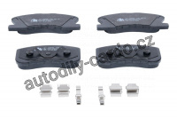 Sada brzdových destiček ATE 13.0460-5852 (AT 605852) - DAIHATSU Sada brzdových destiček ATE 13.0460-5852 (AT 605852) - DAIHATSU