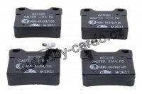 Sada brzdových destiček ATE 13.0460-7085 (AT 607085) - MERCEDES-BENZ