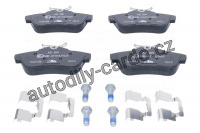 Sada brzdových destiček ATE 13.0460-2739 (AT 602739) - CITROËN, FIAT, PEUGEOT